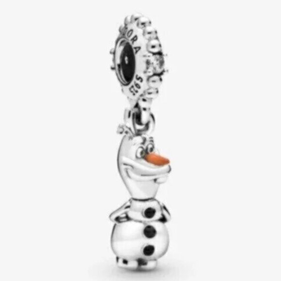 Pandora Disney Frozen Olaf Dangle Charm - Picture 1 of 2